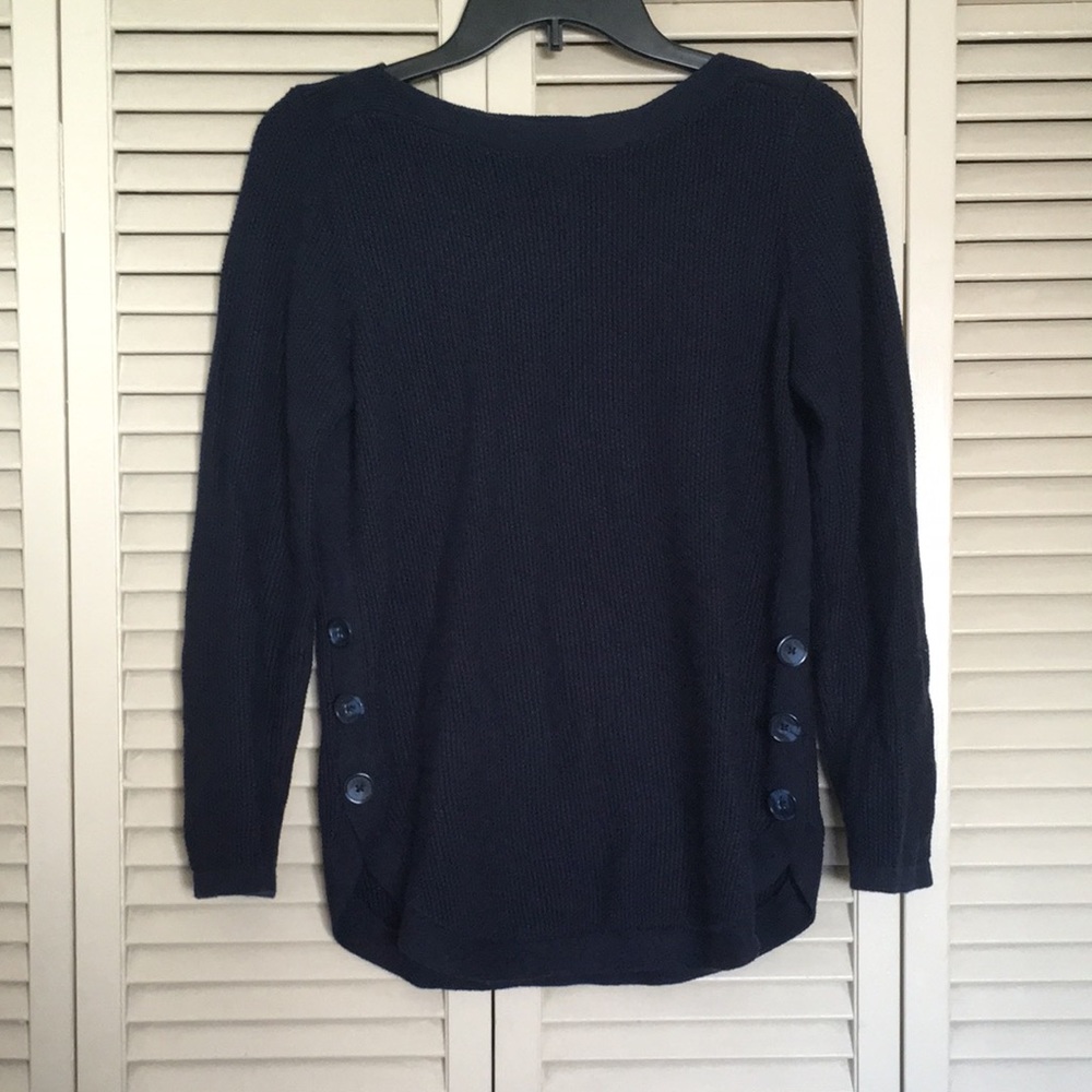 Navy blue sweater